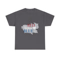 T-Shirt — "Red Wine Blue" Patriotic Wine Lover Graphic Tee
