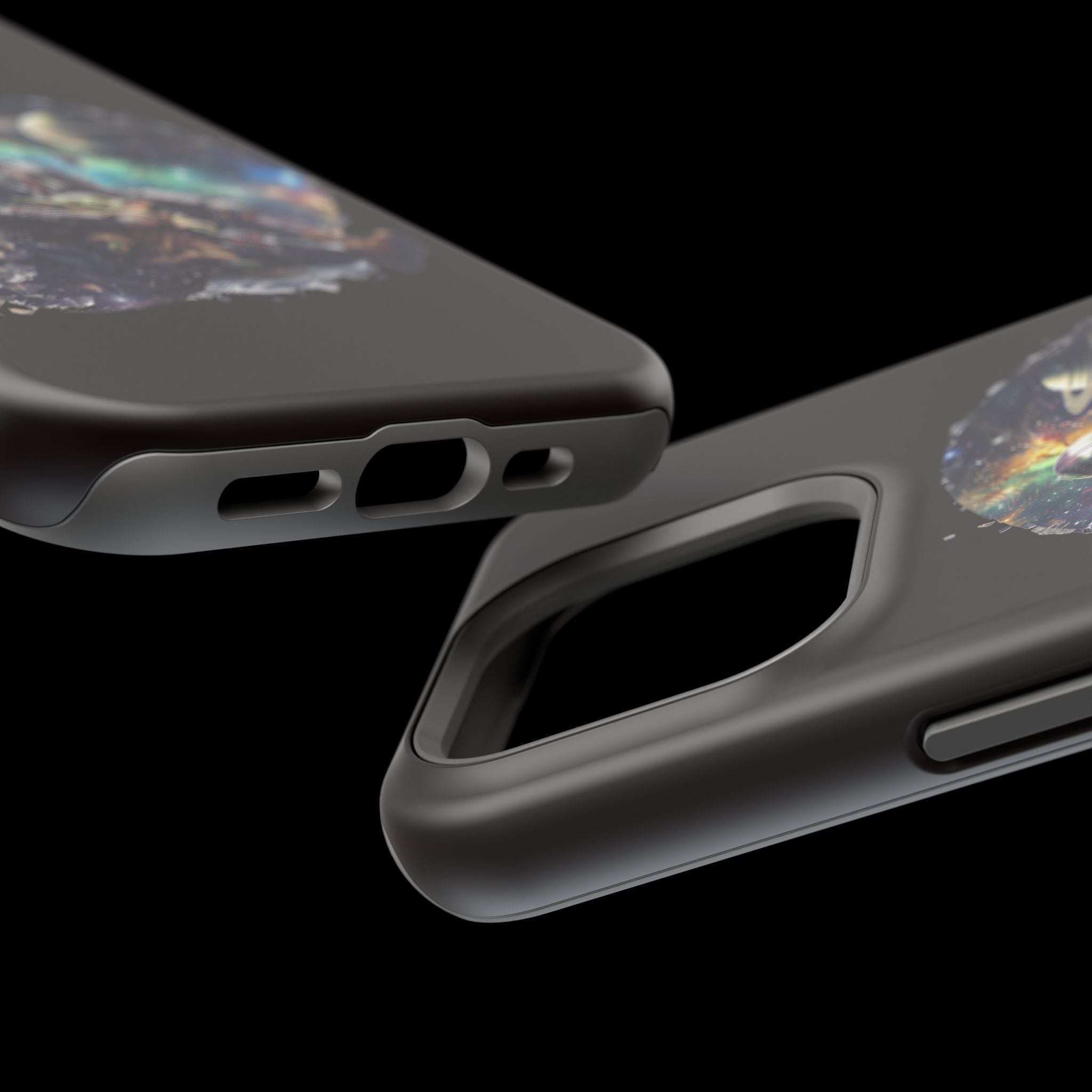 Space Mandalorian Phone Case — Magnetic Impact-Resistant Baby Yoda Design