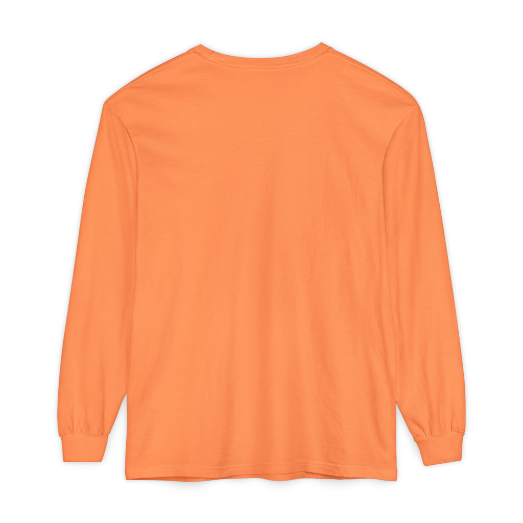 Halloween Ghost Long Sleeve Tee — Holographic Bow Ghost Graphic