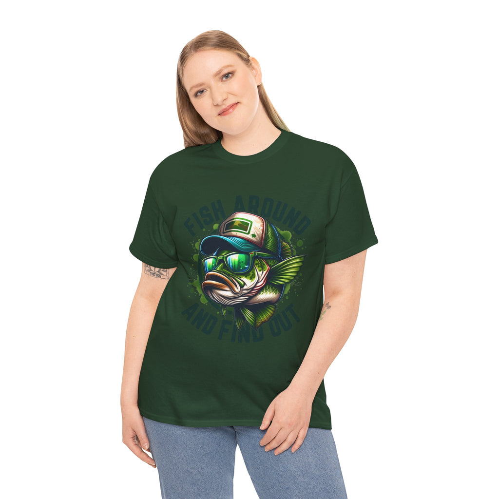 Fishing T-Shirt – "Fish Around and Find Out" Graphic Tee