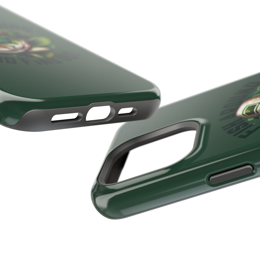 Fishing Phone Case — "Fish Around and Find Out" Magnetic Impact-Resistant Cover