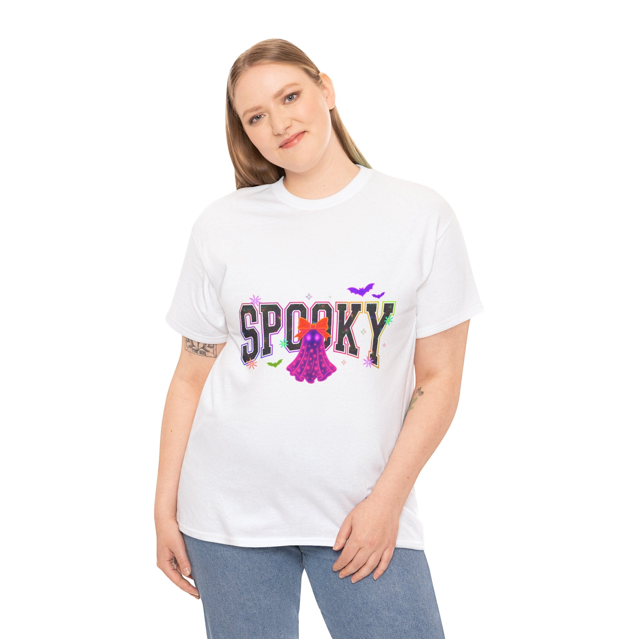 Spooky Ghost Tee — Cute Halloween Graphic Shirt