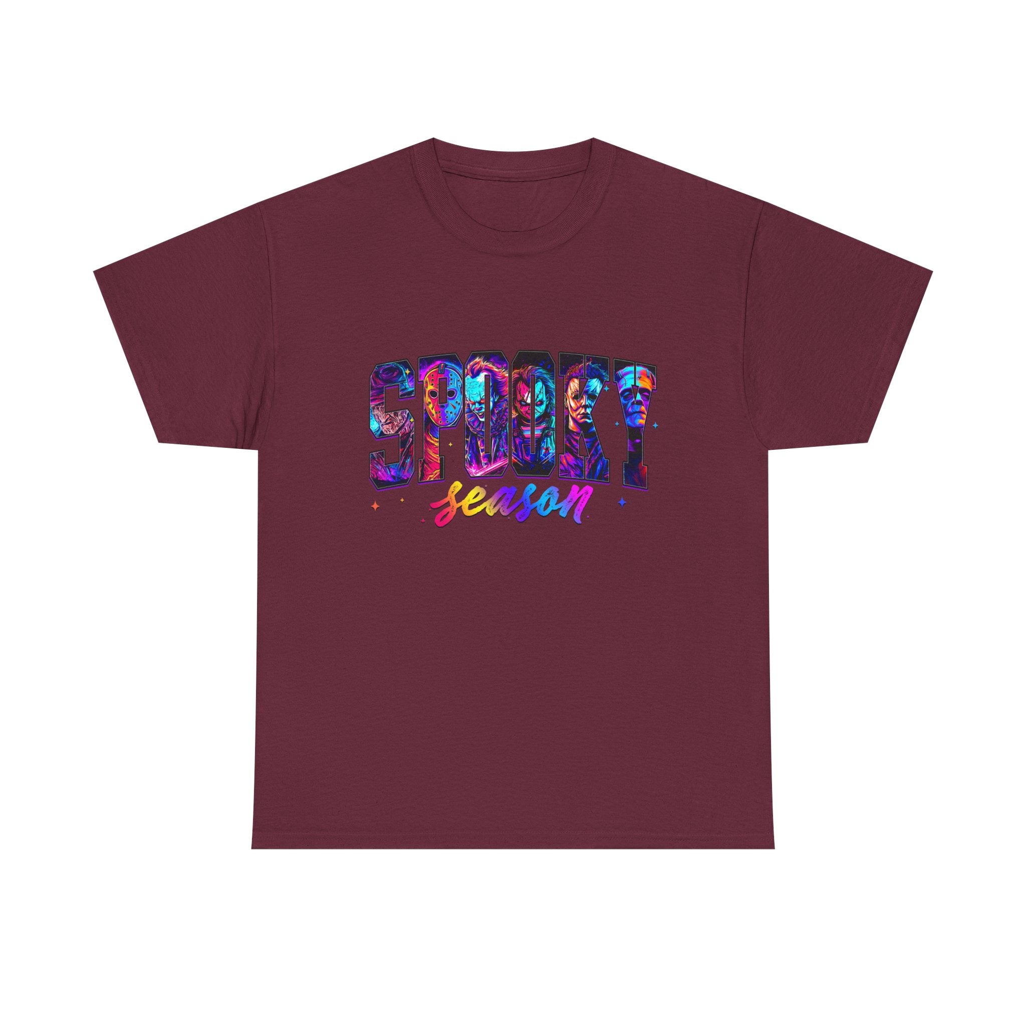 Spooky Season Tee – Colorful Halloween Graphic Shirt