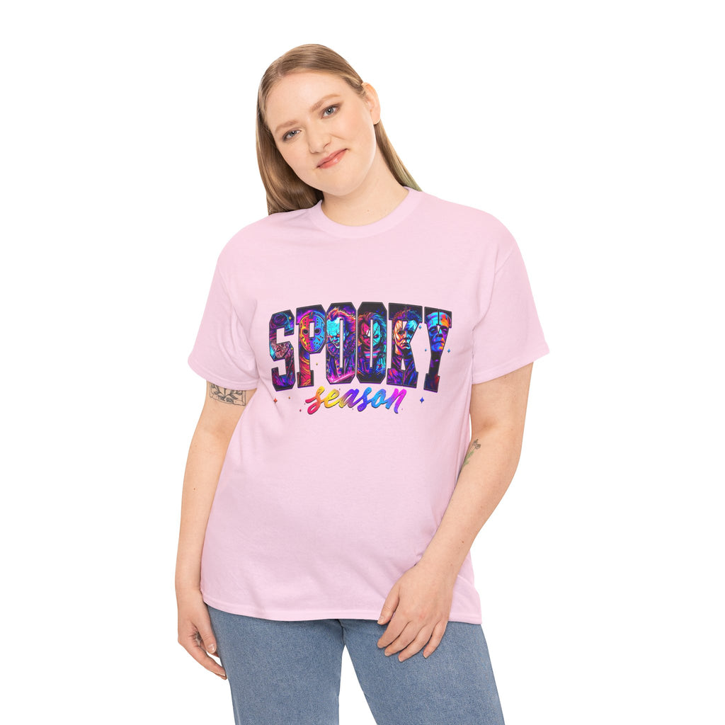 Spooky Season Tee – Colorful Halloween Graphic Shirt