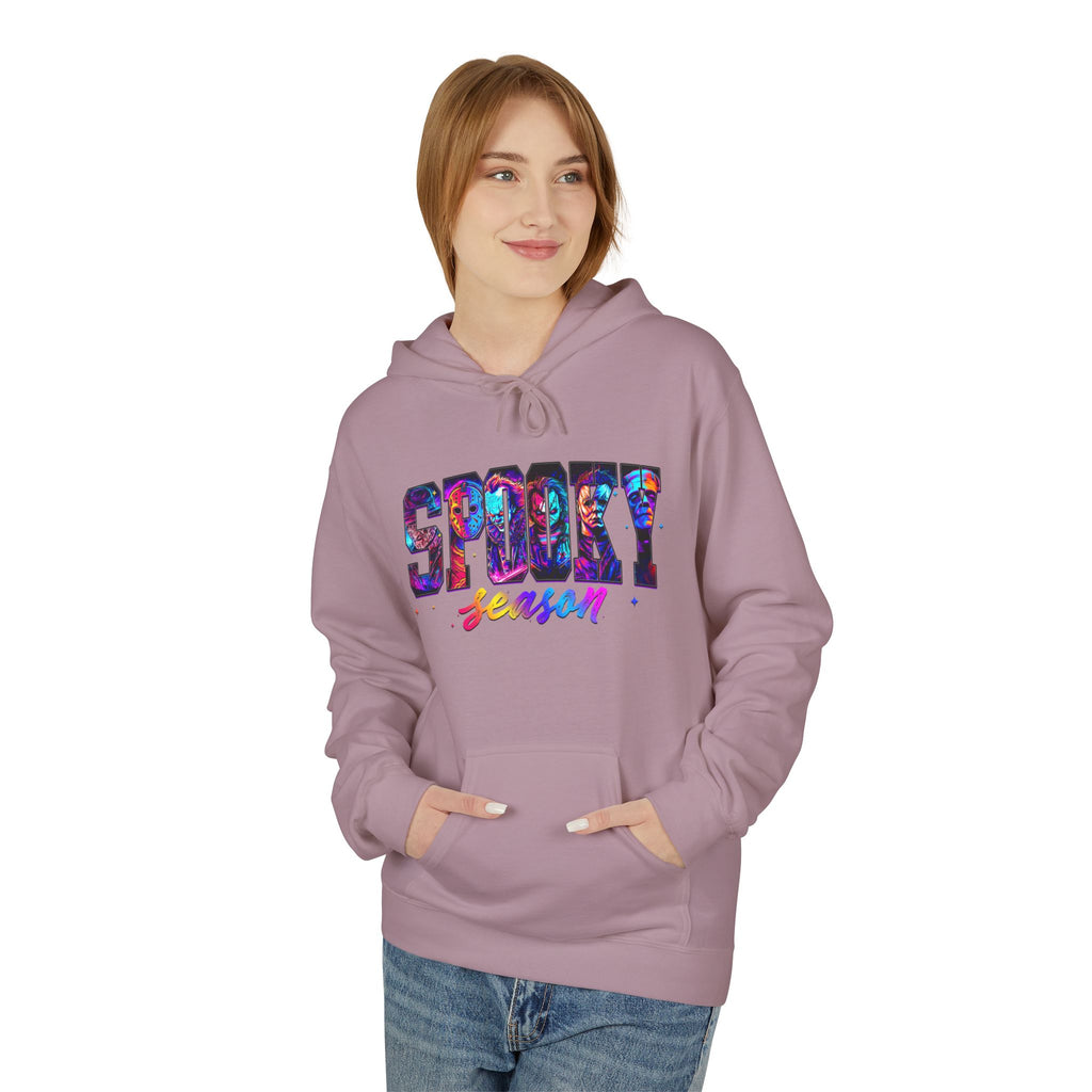 Spooky Season Hoodie — Colorful Halloween Graphic Pullover