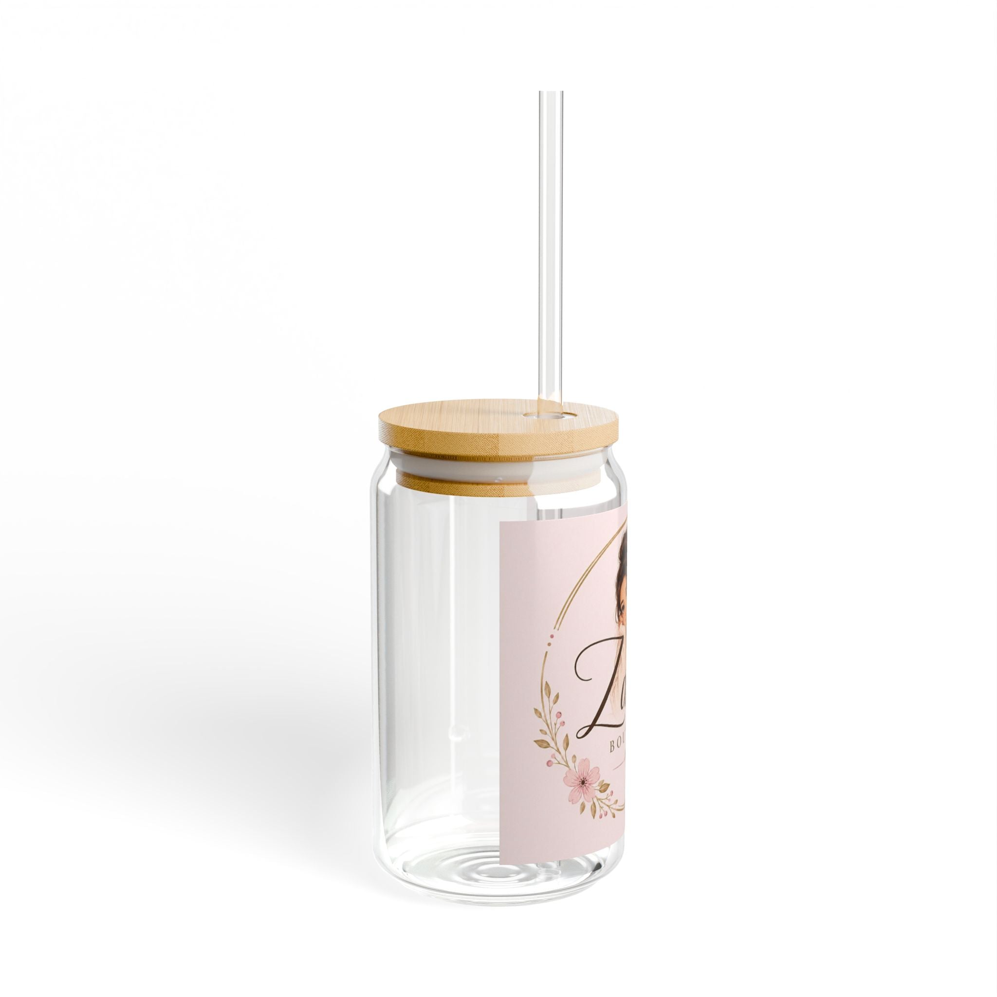 Zahra Boutique 16 Oz Glass Cup