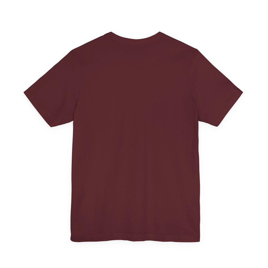 Bed Wine & Blue Tee – Patriotic Relaxation Graphic Shirt
