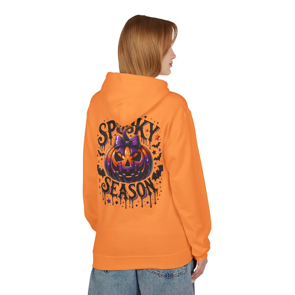 Spooky Season Hoodie — Halloween Jack-o'-Lantern Pumpkin Sweatshirt