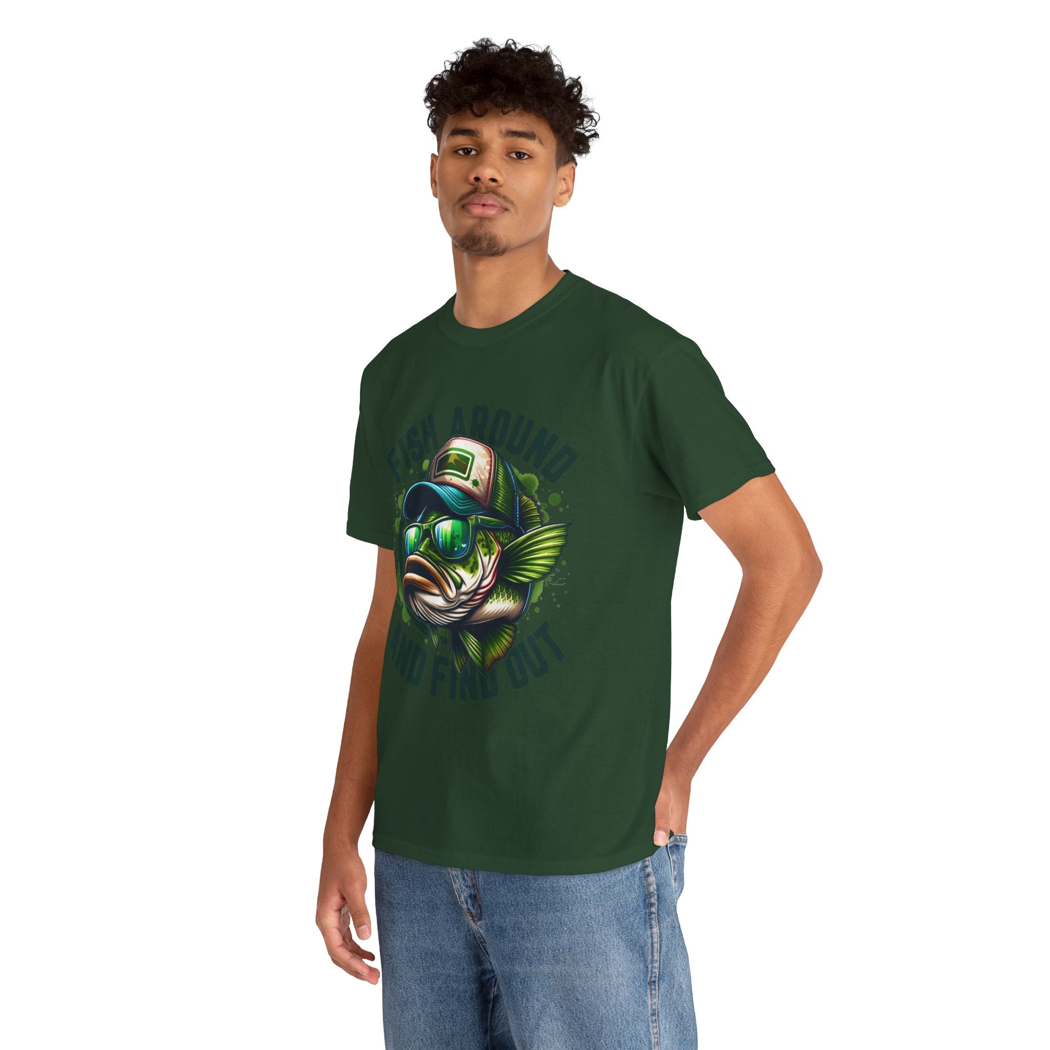 Fishing T-Shirt – "Fish Around and Find Out" Graphic Tee