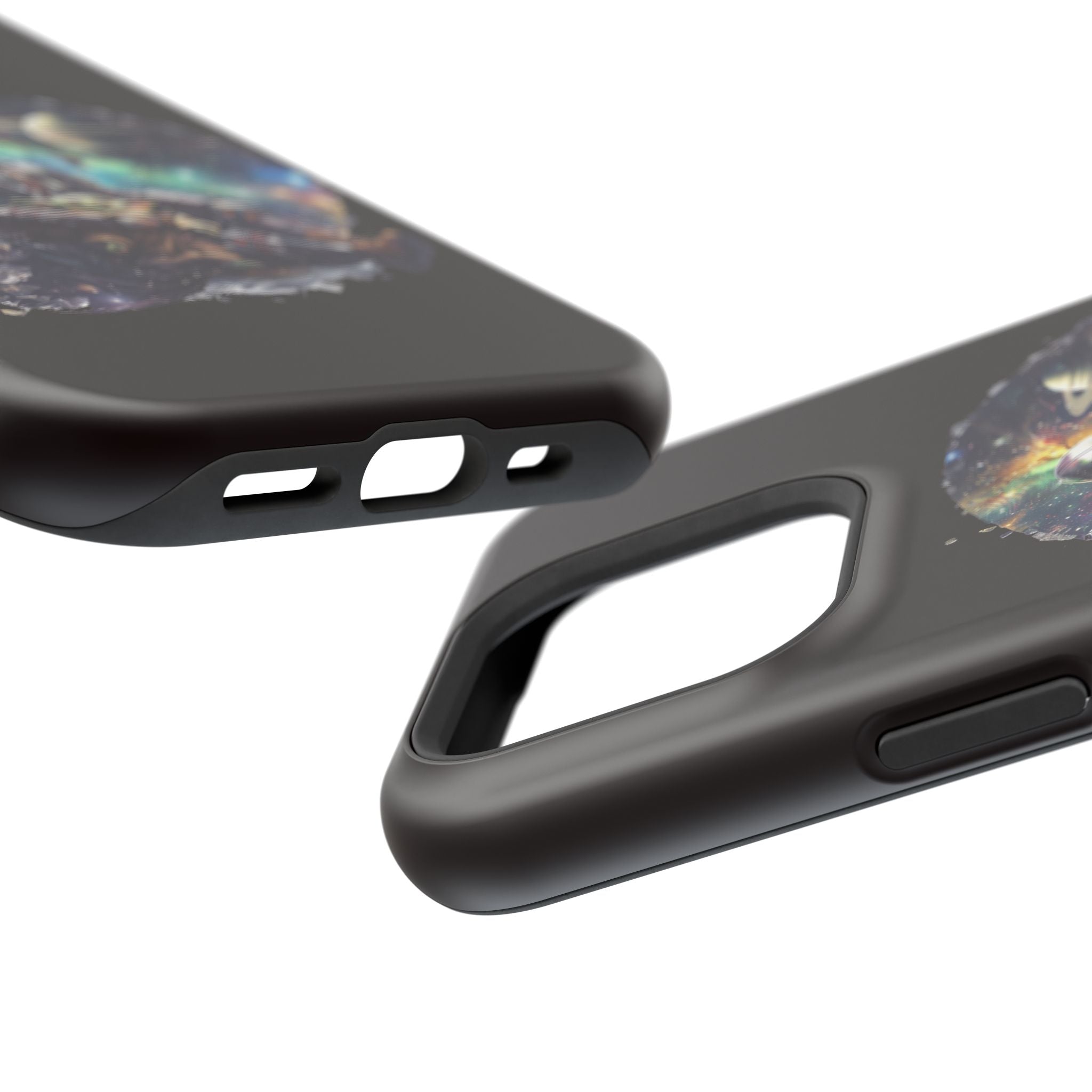 Space Mandalorian Phone Case — Magnetic Impact-Resistant Baby Yoda Design