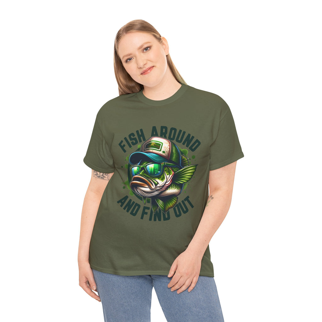 Fishing T-Shirt – "Fish Around and Find Out" Graphic Tee