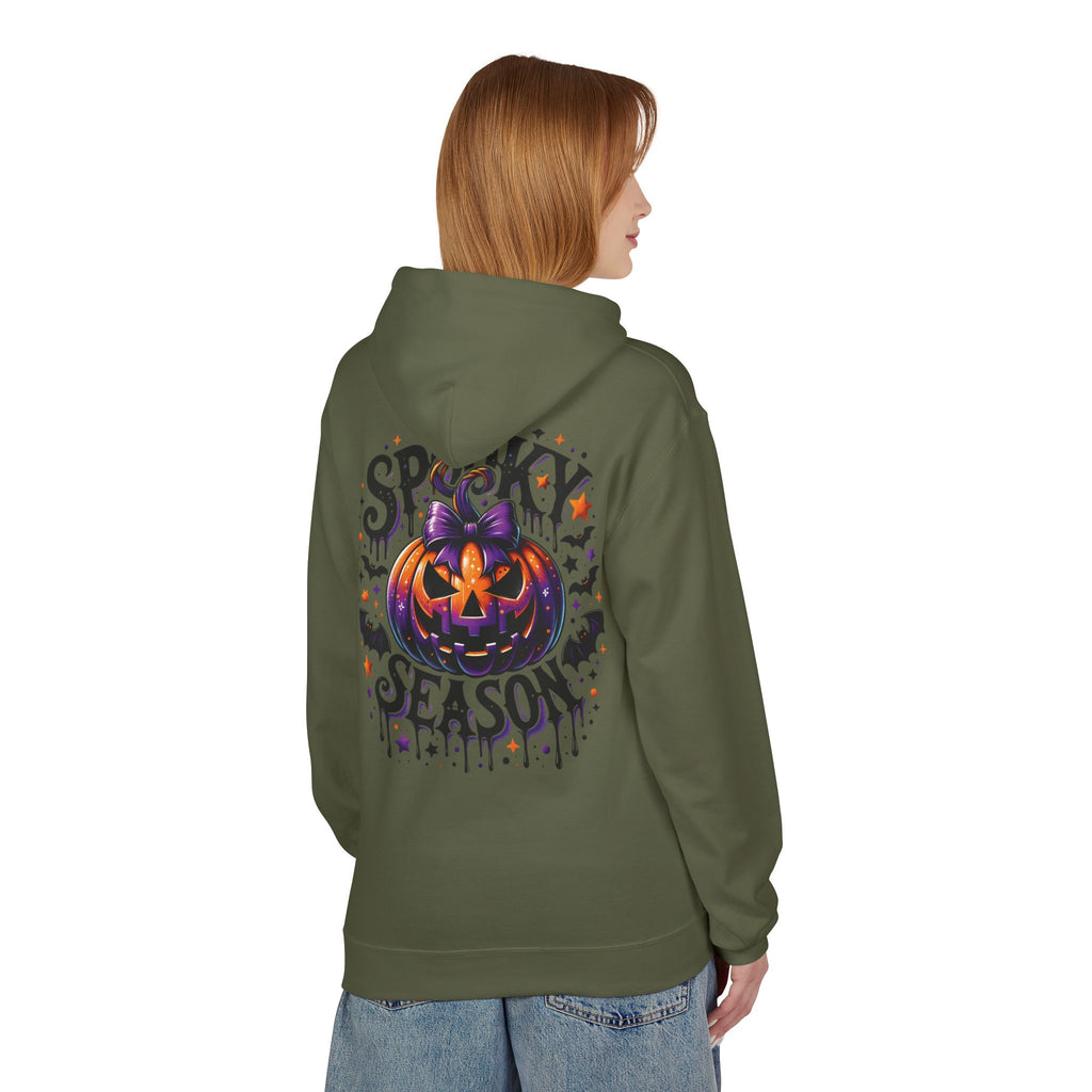 Spooky Season Hoodie — Halloween Jack-o'-Lantern Pumpkin Sweatshirt