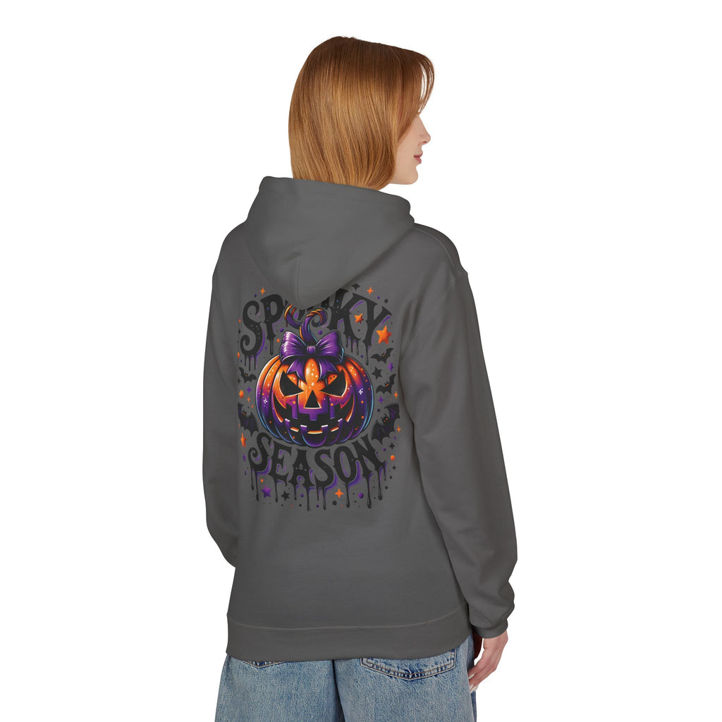 Spooky Season Hoodie — Halloween Jack-o'-Lantern Pumpkin Sweatshirt