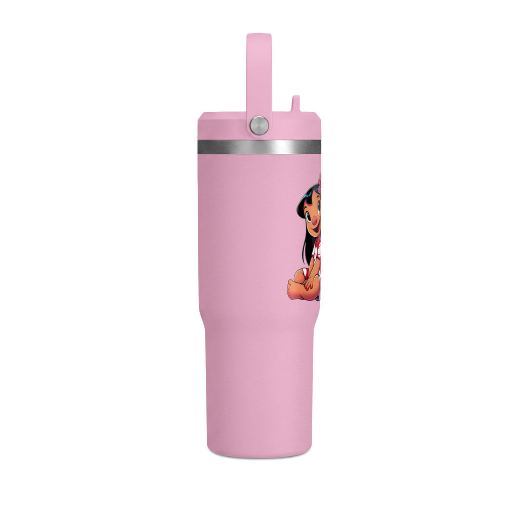 Lilo & Stitch 32oz Travel Tumbler – Cute Cartoon Insulated Water Bottle