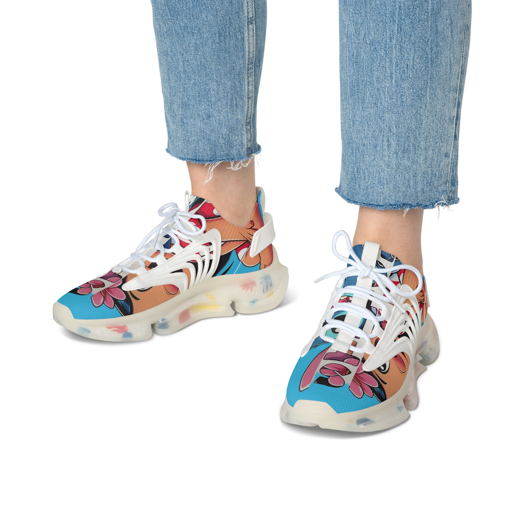 Women's Stitch Mesh Sneakers