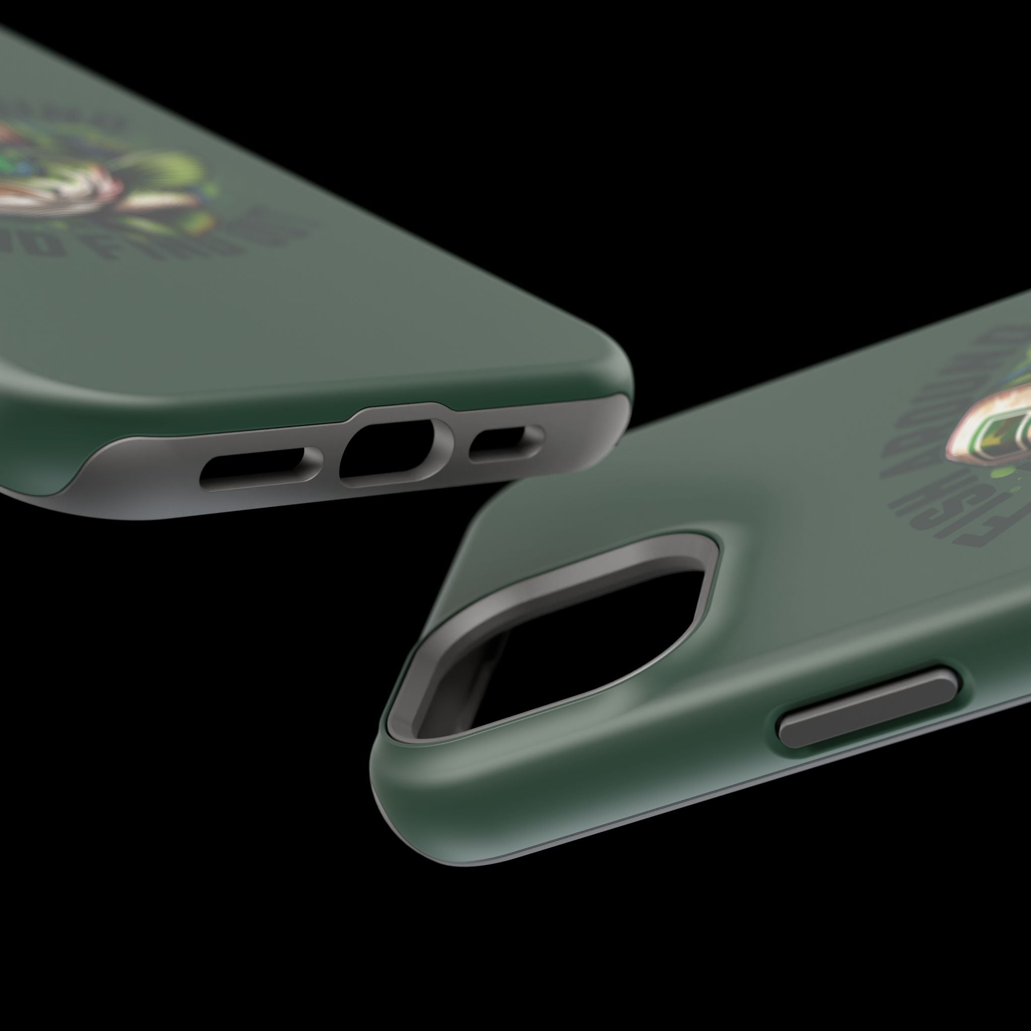 Fishing Phone Case — "Fish Around and Find Out" Magnetic Impact-Resistant Cover