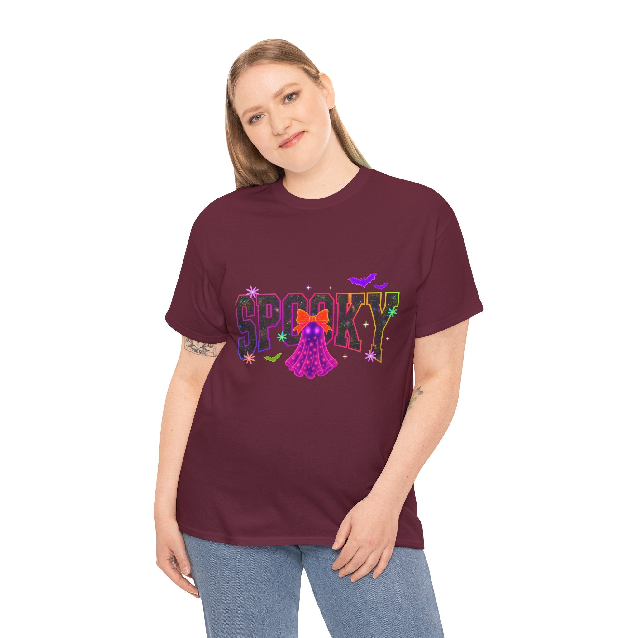 Spooky Ghost Tee — Cute Halloween Graphic T-Shirt