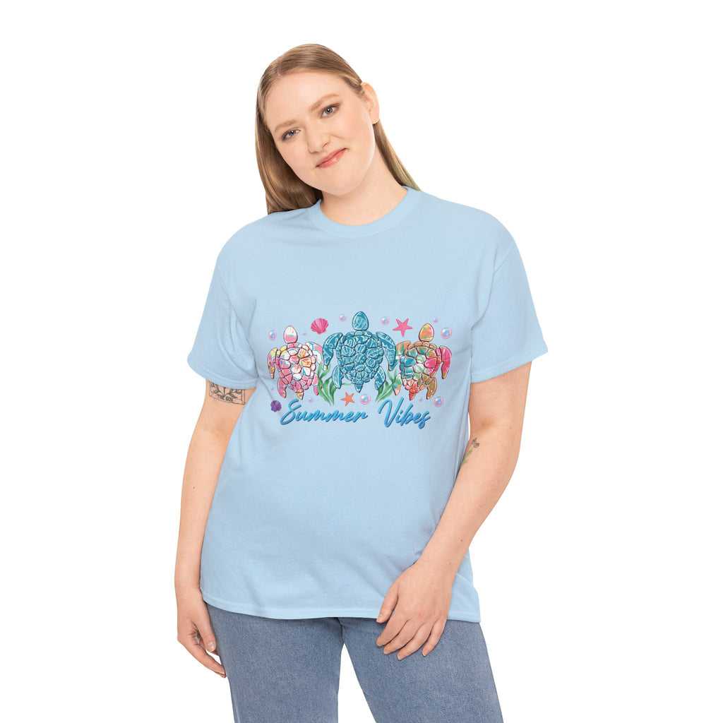 Summer Vibes Turtle T‑Shirt