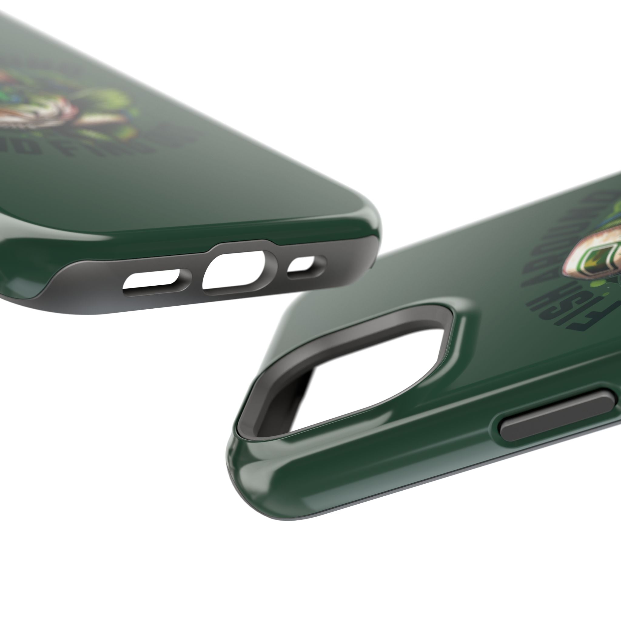 Fishing Phone Case — "Fish Around and Find Out" Magnetic Impact-Resistant Cover
