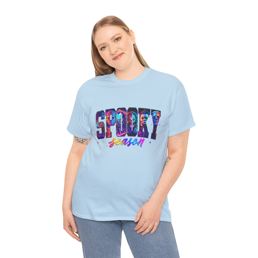 Spooky Season Tee – Colorful Halloween Graphic Shirt