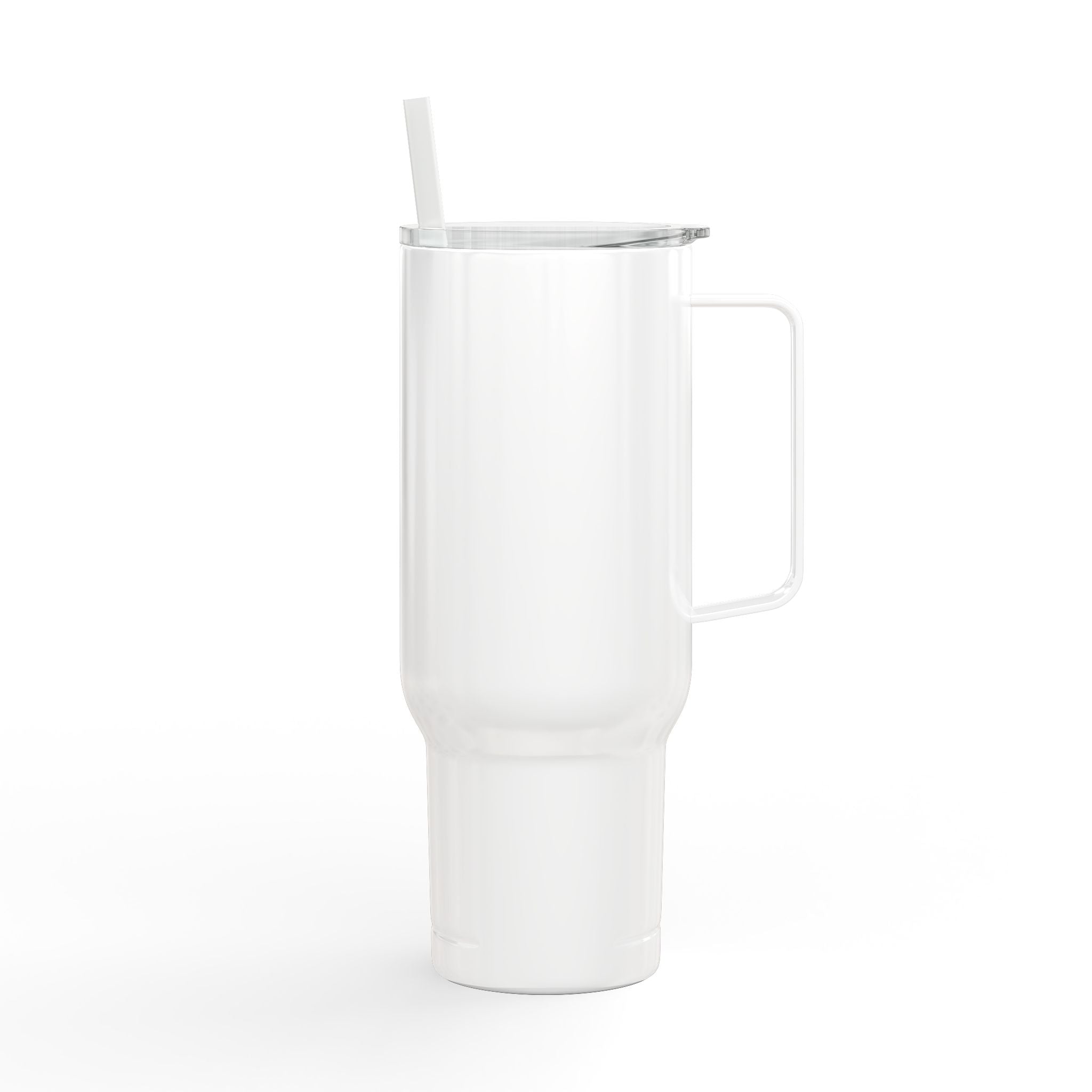 40oz Insulated Tumbler (Engraved) — Red Wine Blue Design