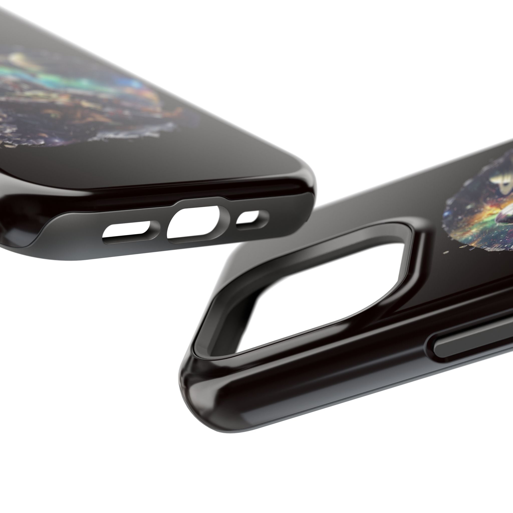 Space Mandalorian Phone Case — Magnetic Impact-Resistant Baby Yoda Design