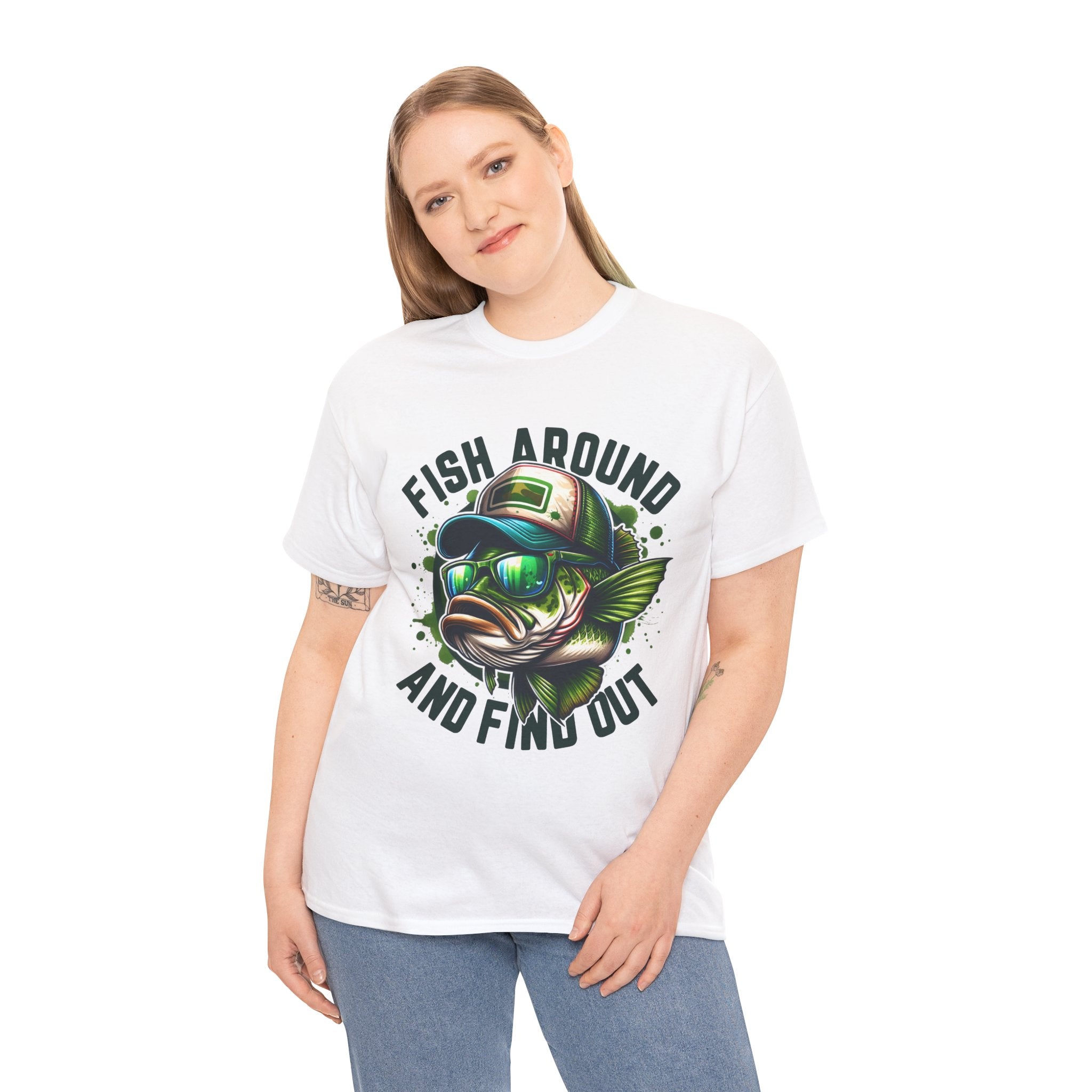 Fishing T-Shirt – "Fish Around and Find Out" Graphic Tee