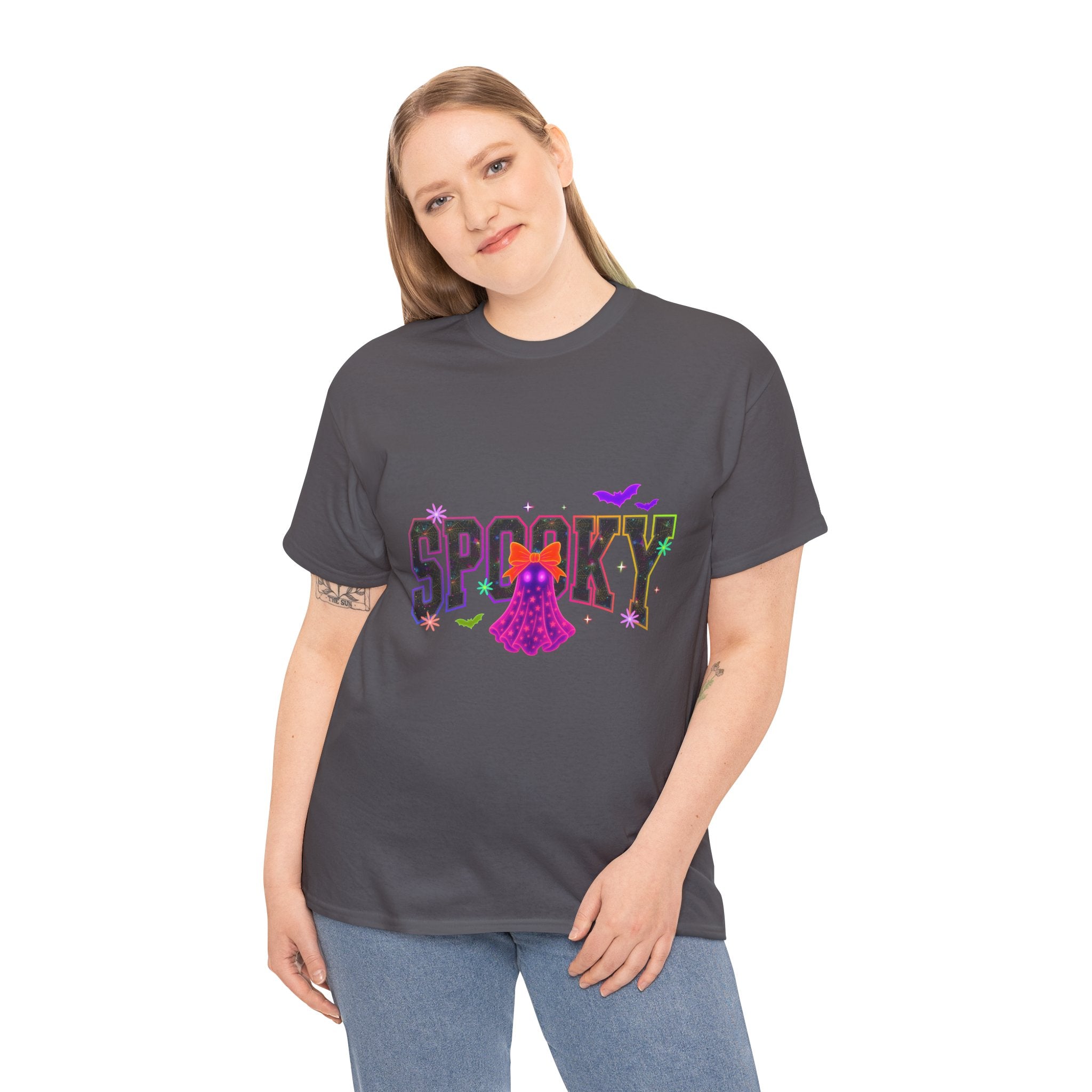 Spooky Ghost Tee — Cute Halloween Graphic Shirt