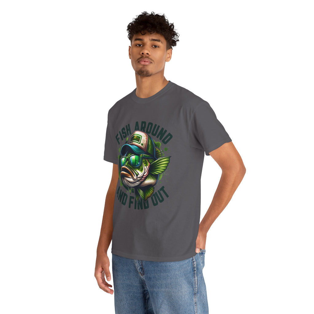 Fishing T-Shirt – "Fish Around and Find Out" Graphic Tee