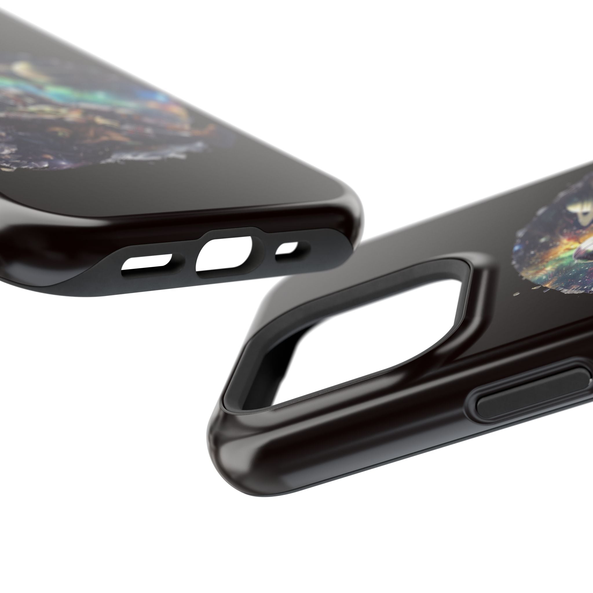 Space Mandalorian Phone Case — Magnetic Impact-Resistant Baby Yoda Design