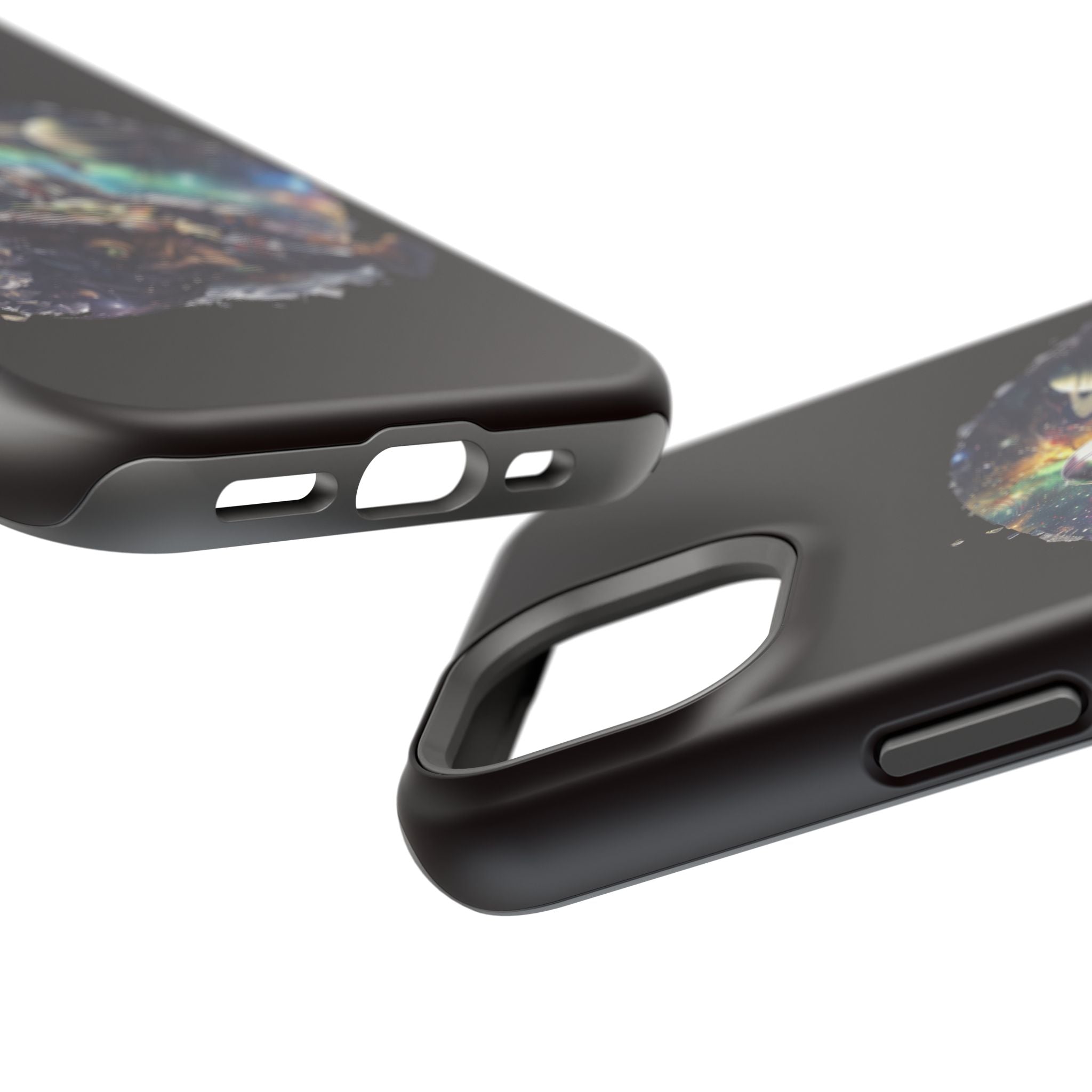 Space Mandalorian Phone Case — Magnetic Impact-Resistant Baby Yoda Design