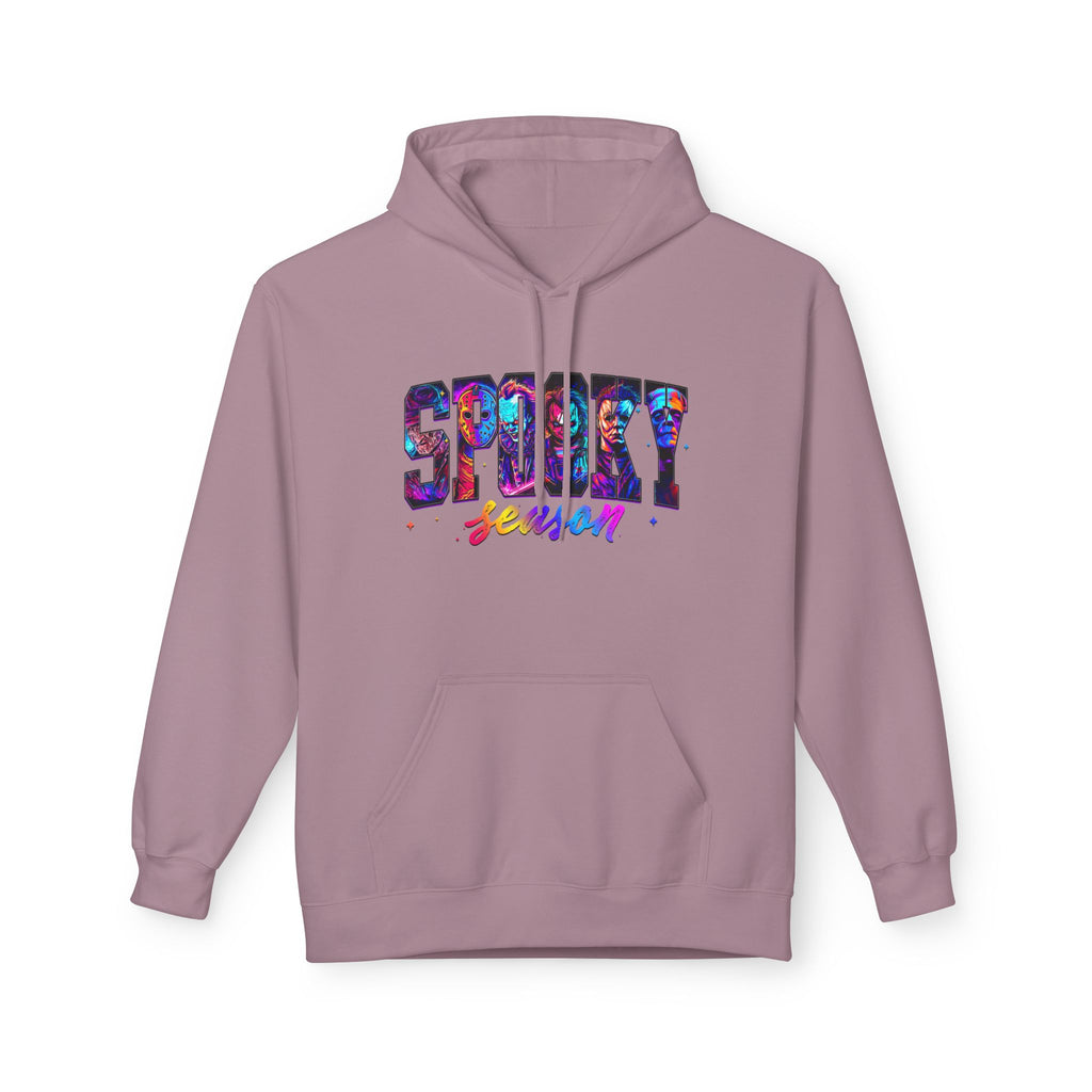 Spooky Season Hoodie — Colorful Halloween Graphic Pullover