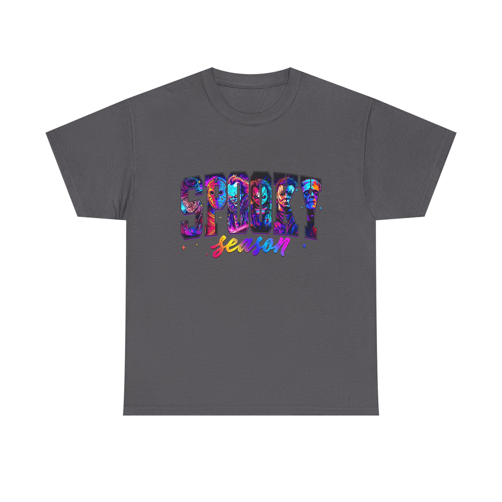 Spooky Season Tee – Colorful Halloween Graphic Shirt