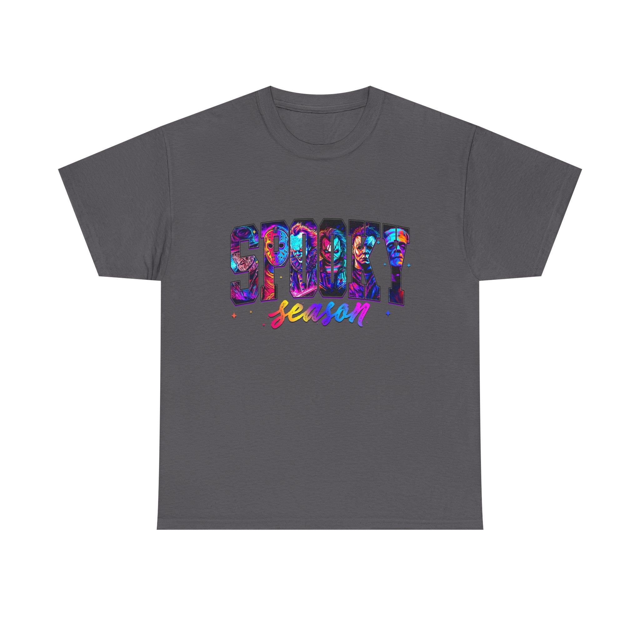 Spooky Season Tee – Colorful Halloween Graphic Shirt