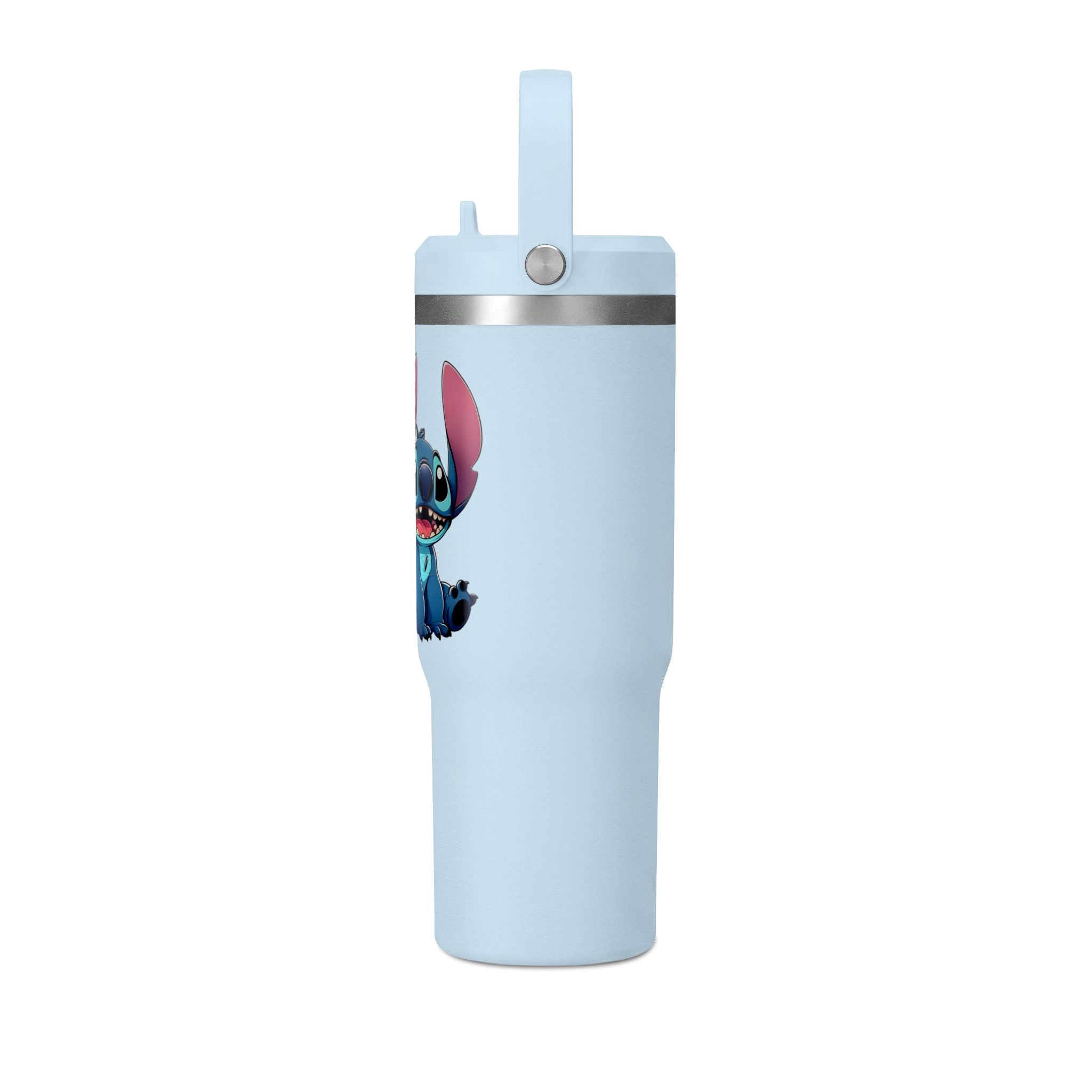 Lilo & Stitch 32oz Travel Tumbler – Cute Cartoon Insulated Water Bottle