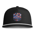 America 4th of July Patriotic Rope Cap