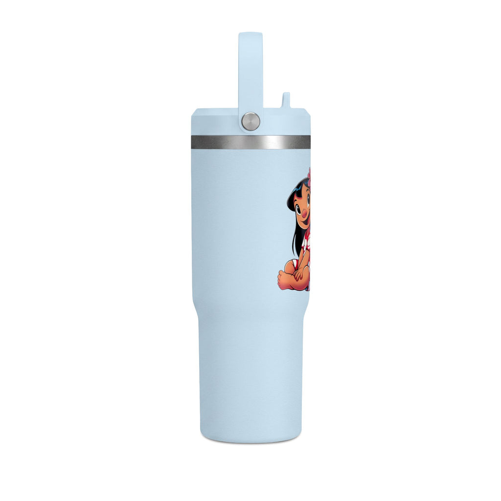 Lilo & Stitch 32oz Travel Tumbler – Cute Cartoon Insulated Water Bottle