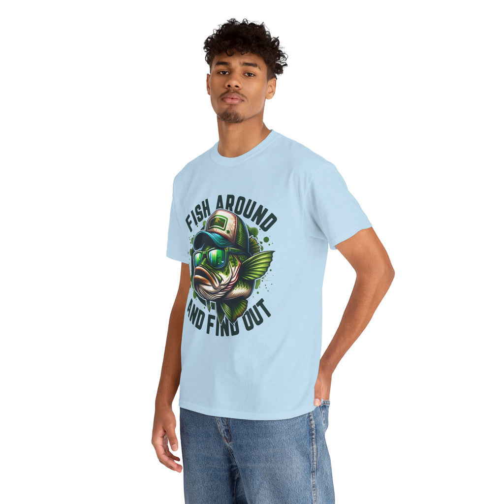 Fishing T-Shirt – "Fish Around and Find Out" Graphic Tee