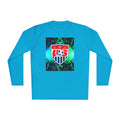 USA Soccer Crest Long Sleeve Tee — Neon Splash