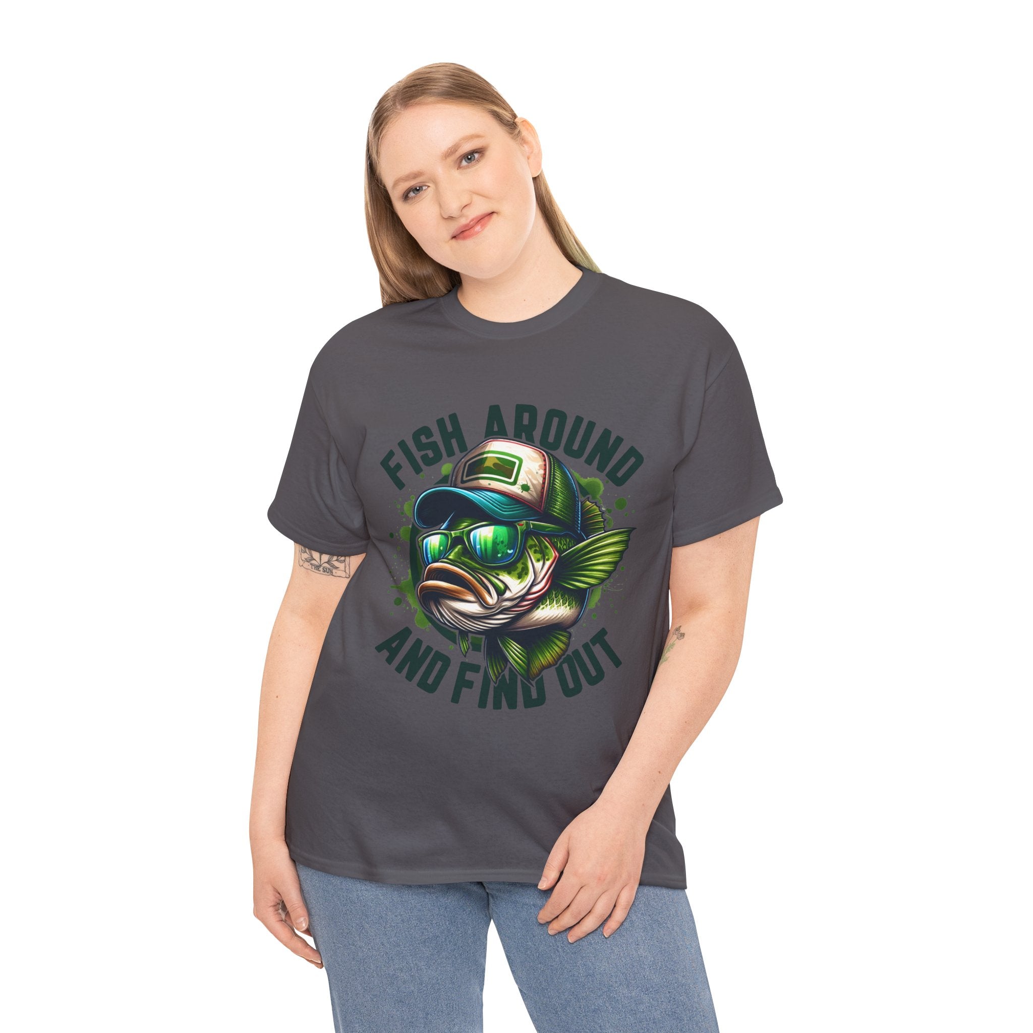 Fishing T-Shirt – "Fish Around and Find Out" Graphic Tee