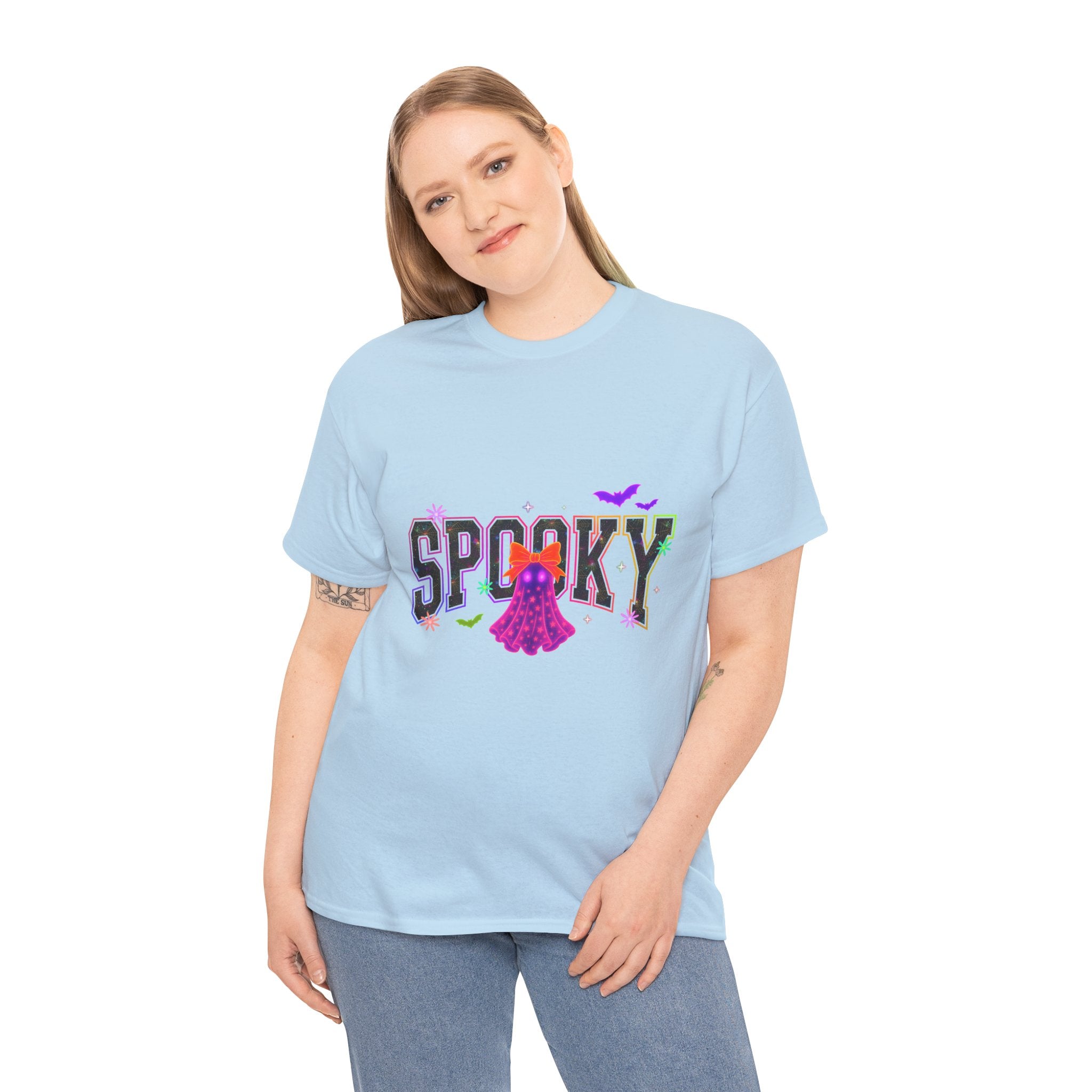 Spooky Ghost Tee — Cute Halloween Graphic Shirt