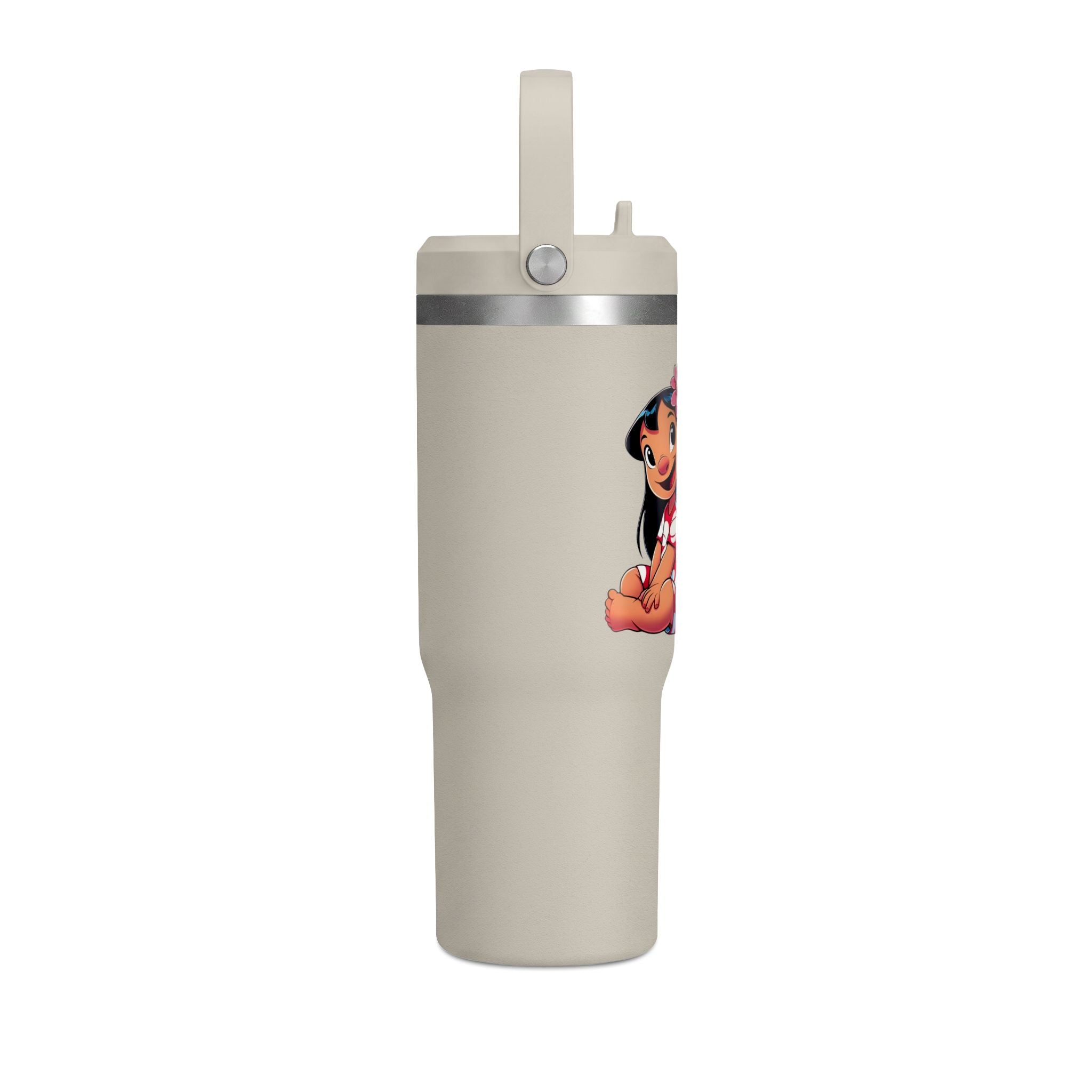 Lilo & Stitch 32oz Travel Tumbler – Cute Cartoon Insulated Water Bottle