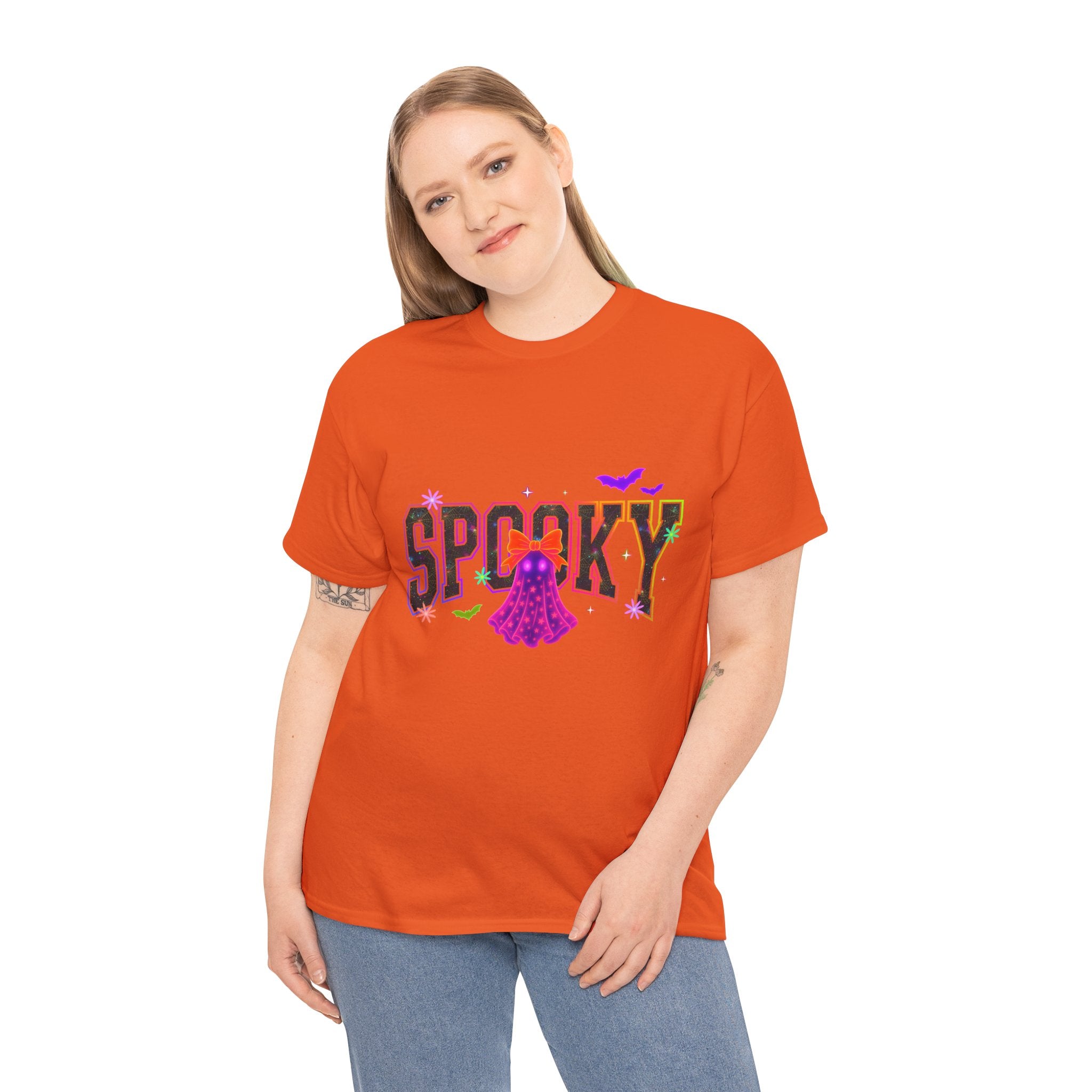 Spooky Ghost Tee — Cute Halloween Graphic T-Shirt
