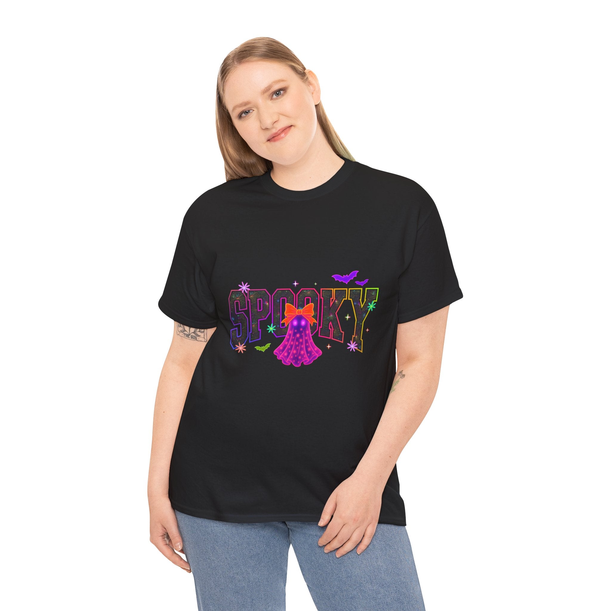 Spooky Ghost Tee — Cute Halloween Graphic Shirt