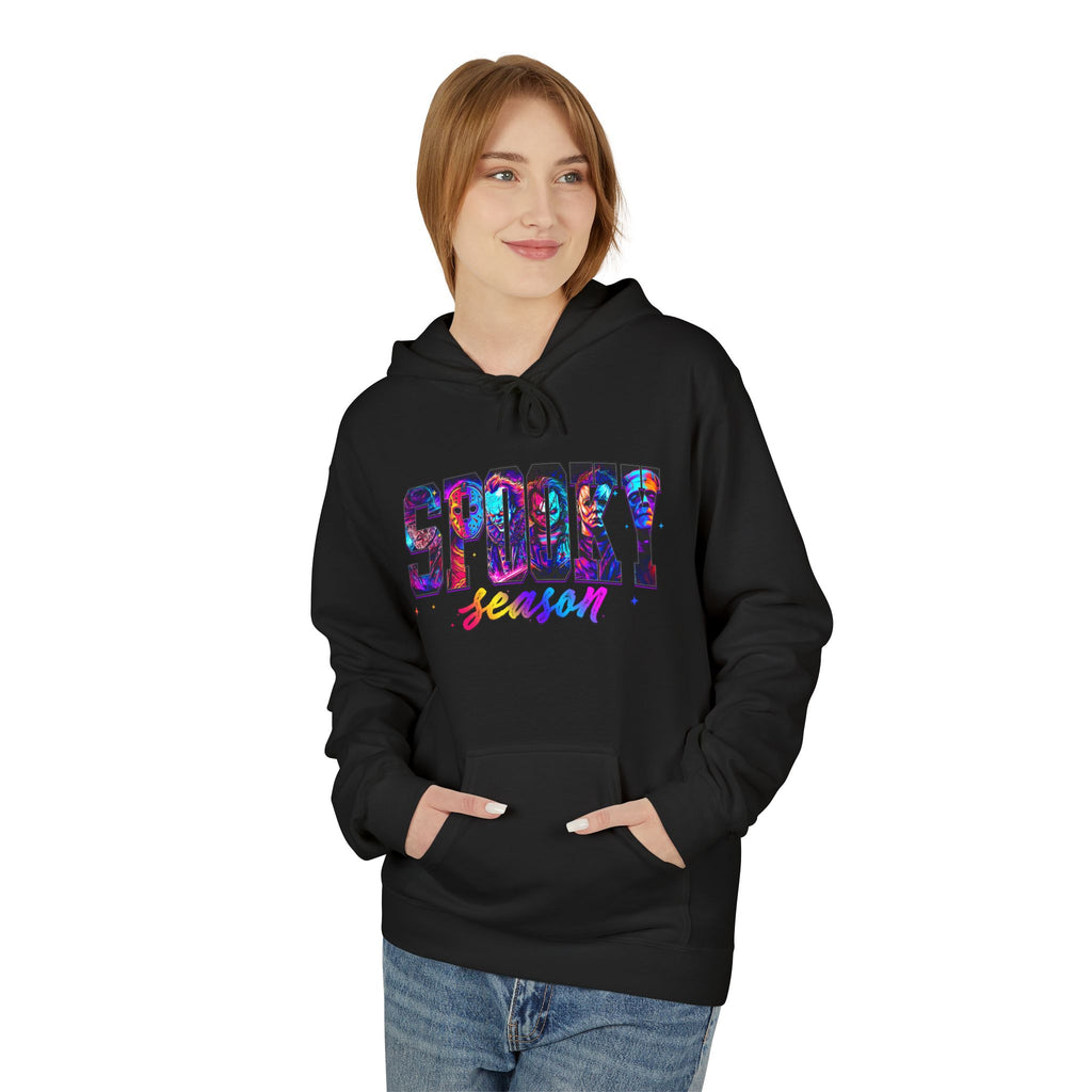 Spooky Season Hoodie — Colorful Halloween Graphic Pullover