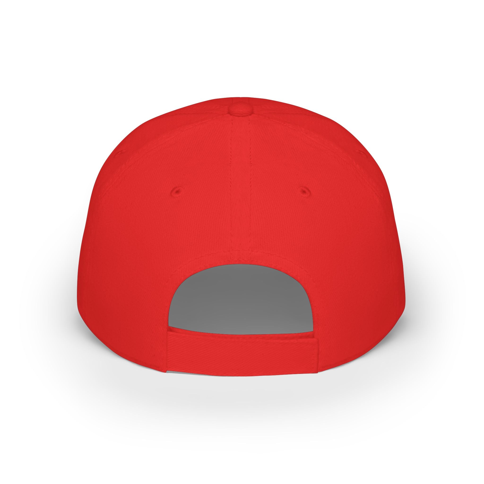 Oh Stars Red Baseball Cap — Retro Sparkle Logo Dad Hat