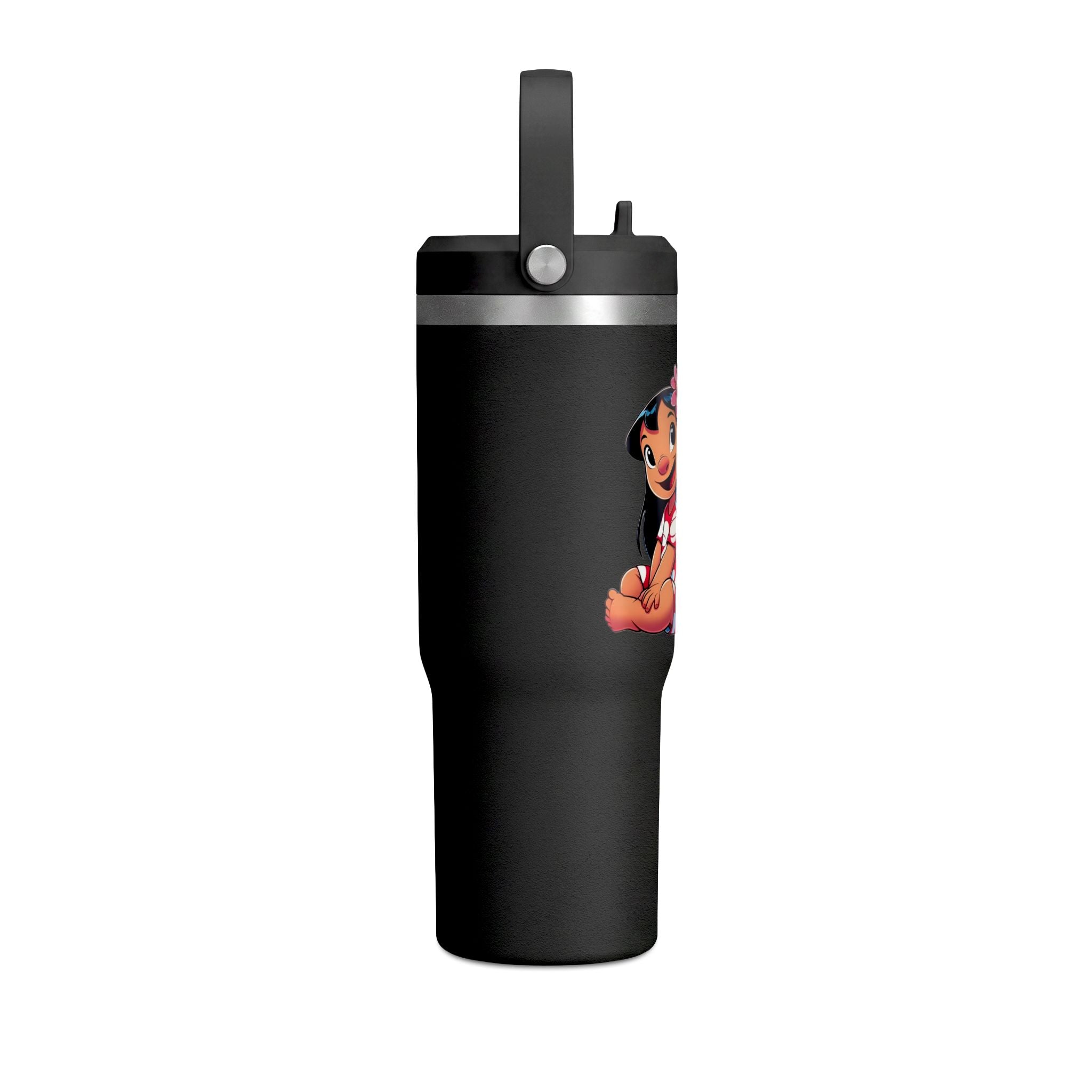 Lilo & Stitch 32oz Travel Tumbler – Cute Cartoon Insulated Water Bottle
