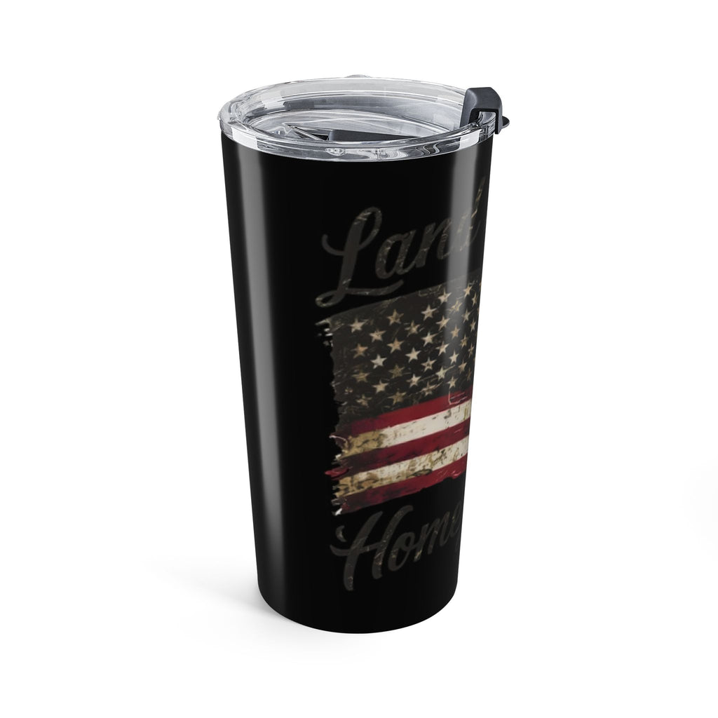 20oz Patriotic American Flag Tumbler – Distressed USA Travel Mug