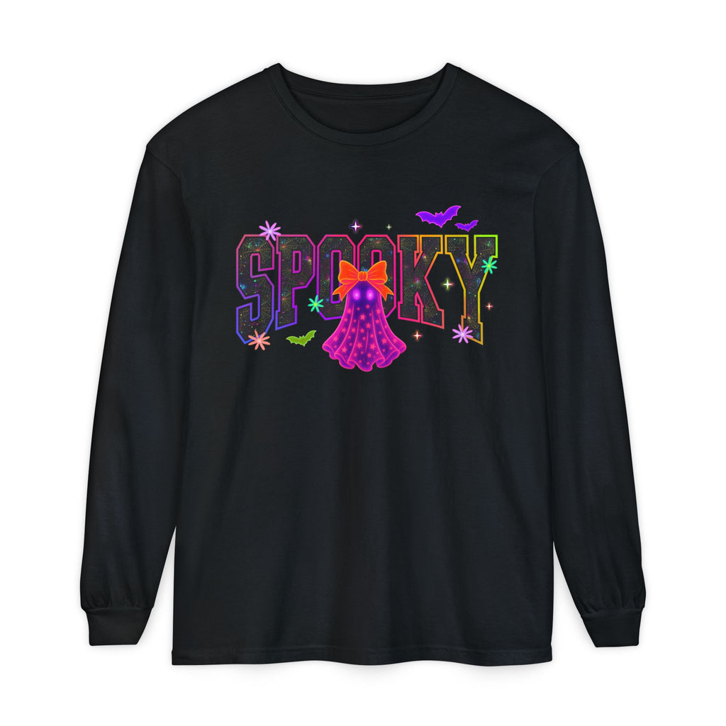 Unisex Garment-dyed Long Sleeve T-Shirt