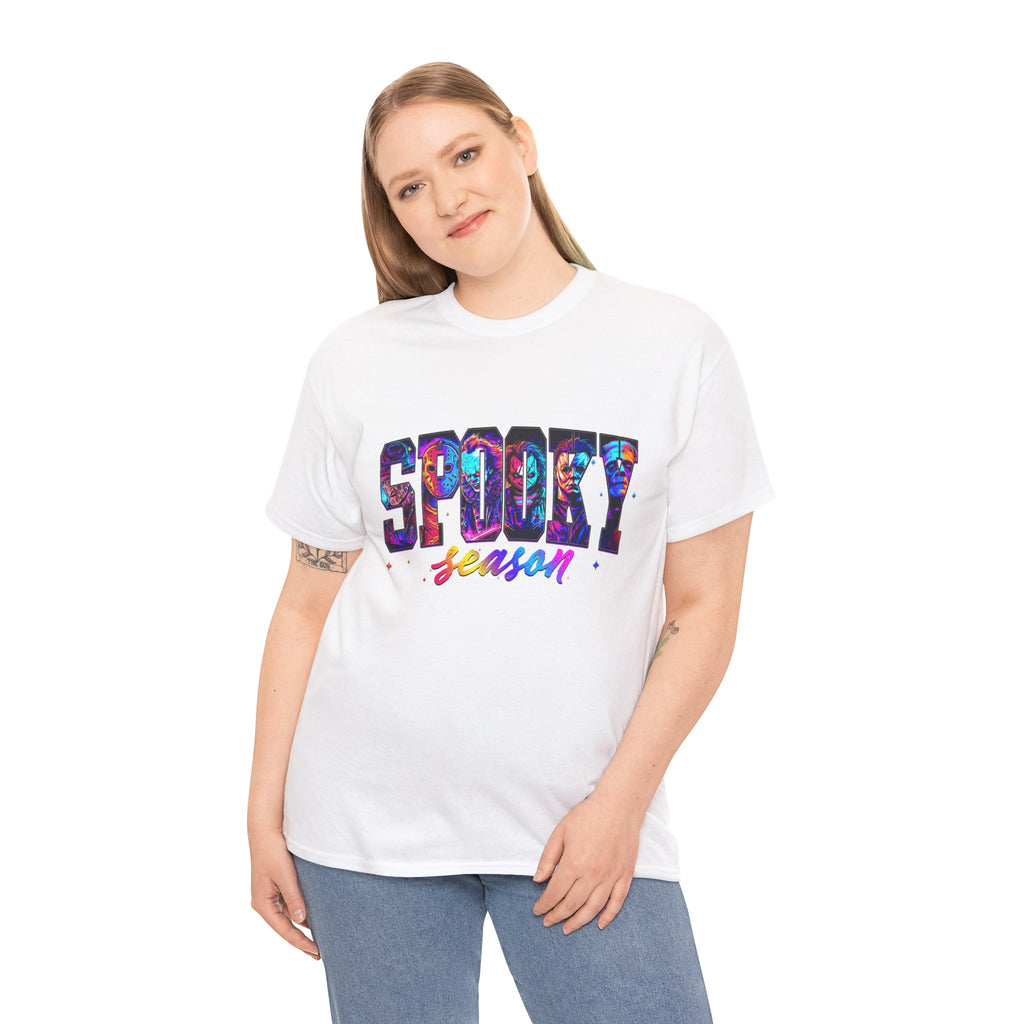 Spooky Season Tee – Colorful Halloween Graphic Shirt